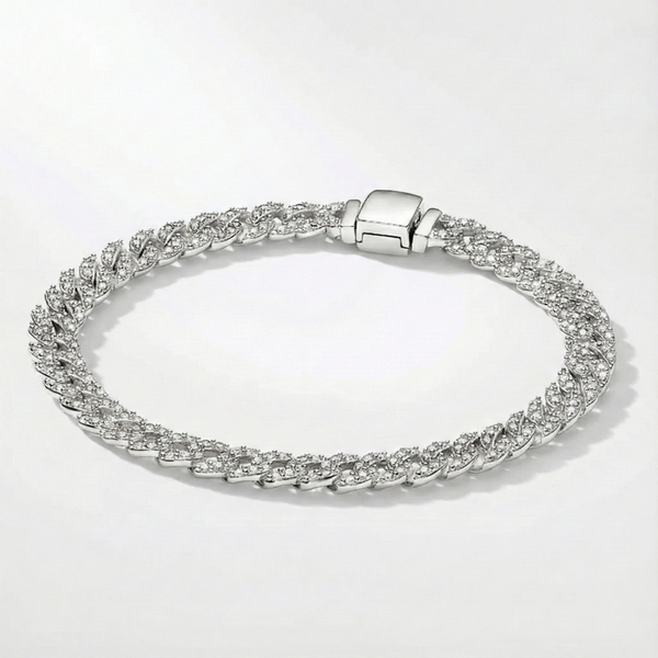 Moissanite kubai karkötő
